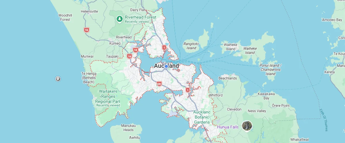 New Zealand Map
